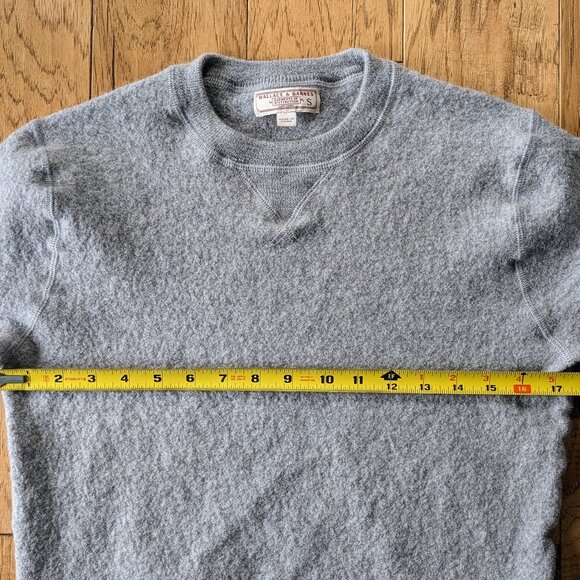 J. Crew Wallace Barnes 100% Merino Wool Thick Sweater Sweatshirt XS XXS - Picture 3 of 9